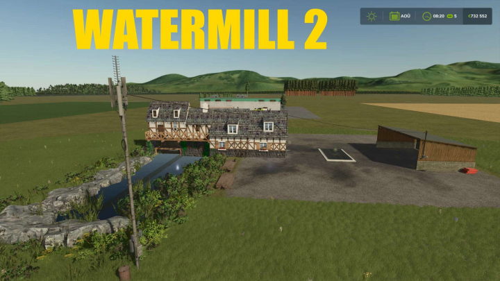 fs25-mods,  WATERMILL 2 v1.0