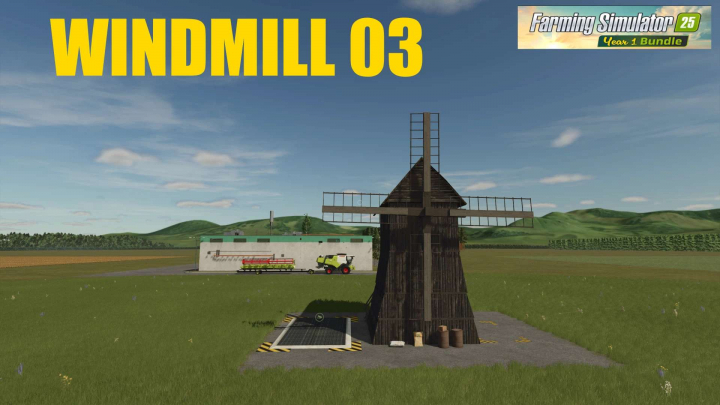 fs25-mods,  WINDMILL 3 v1.0