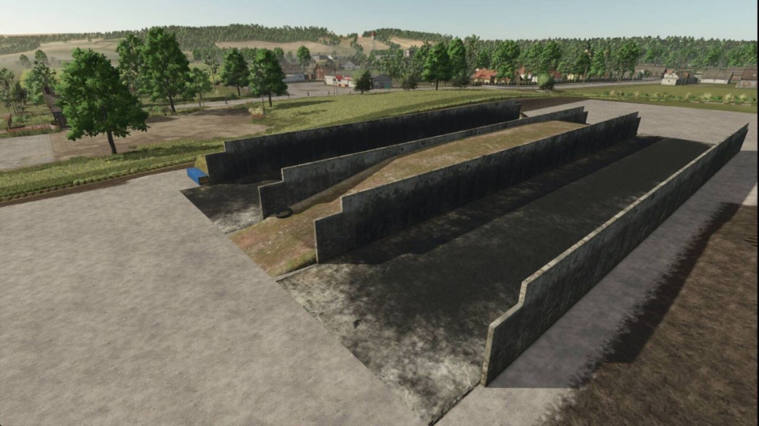 Bunker Silo Bale Storage V1.0