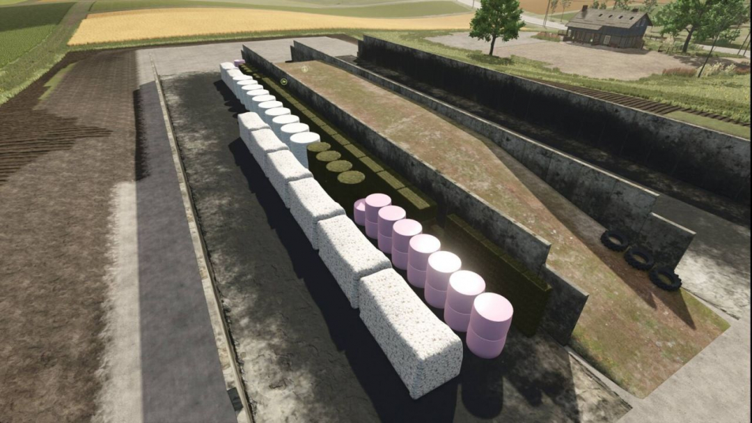 Bunker Silo Bale Storage V1.0