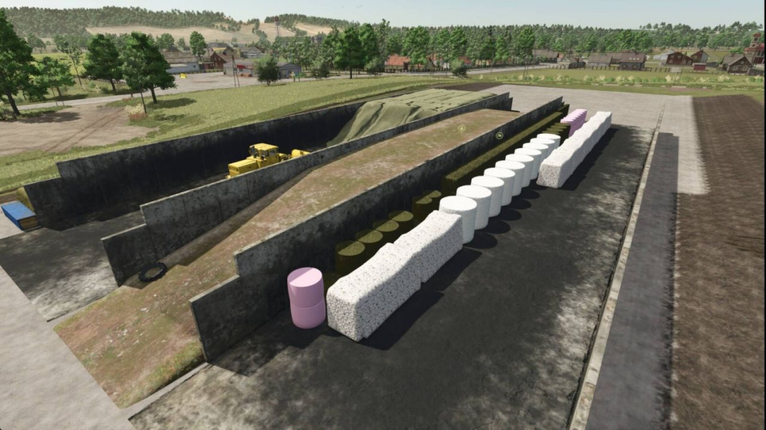 Bunker Silo Bale Storage V1.0