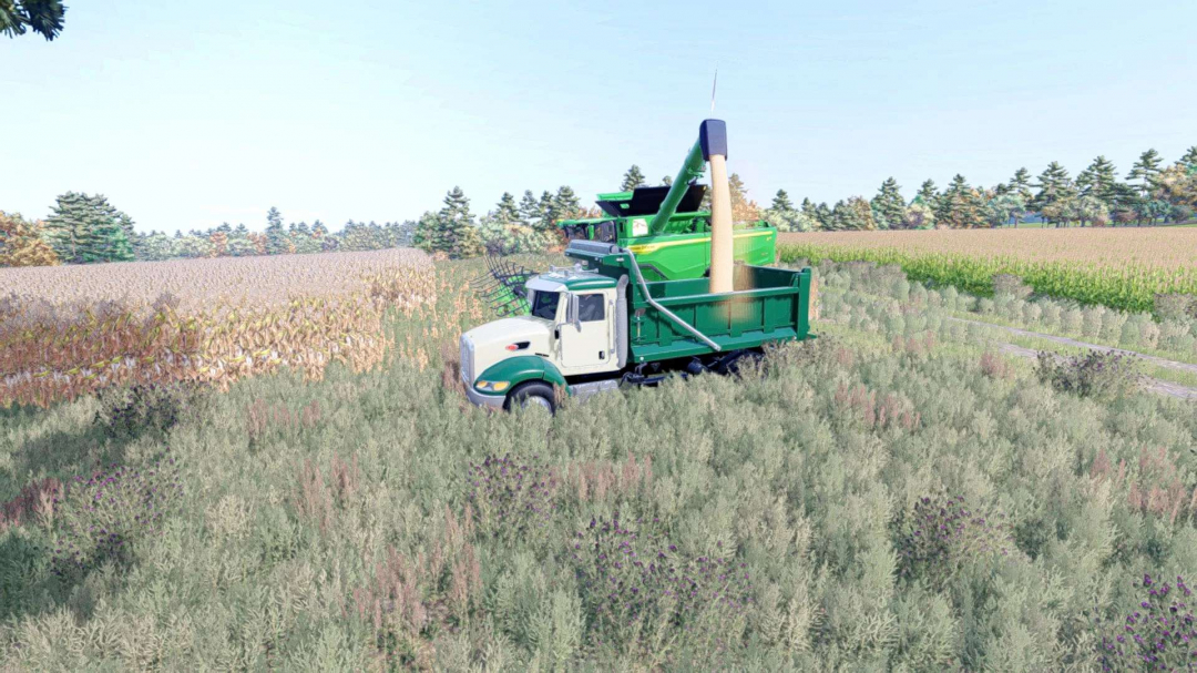 HD Modding Peterbilt 340 Dump Truck v1.0