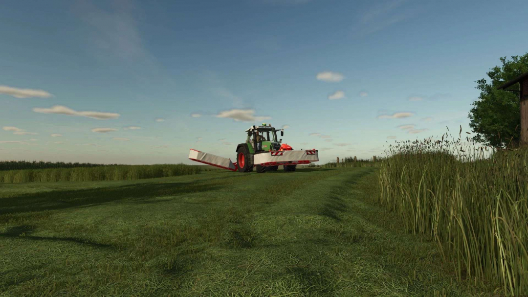 Hay and grass swath texture v1.0