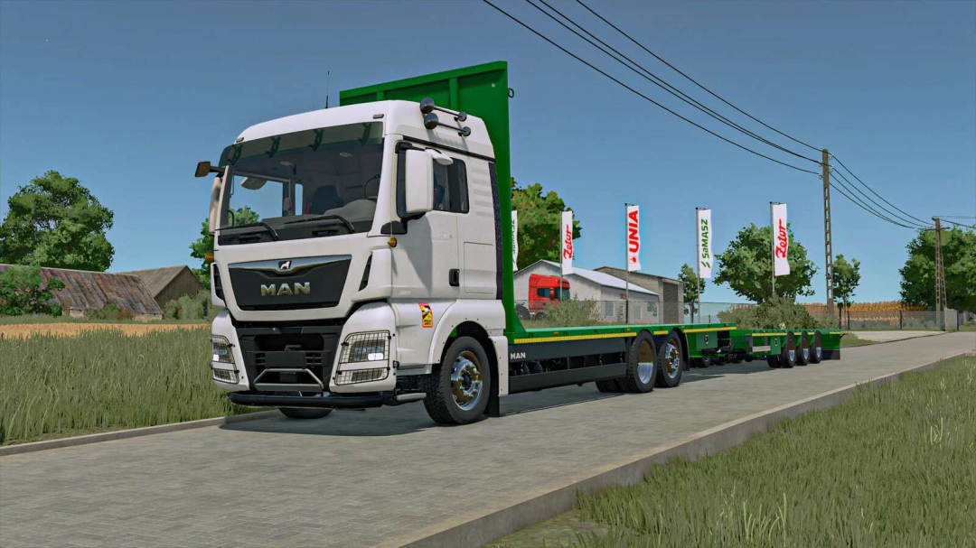 MAN TGX 6×2 Straw Bale v1.0.0.1