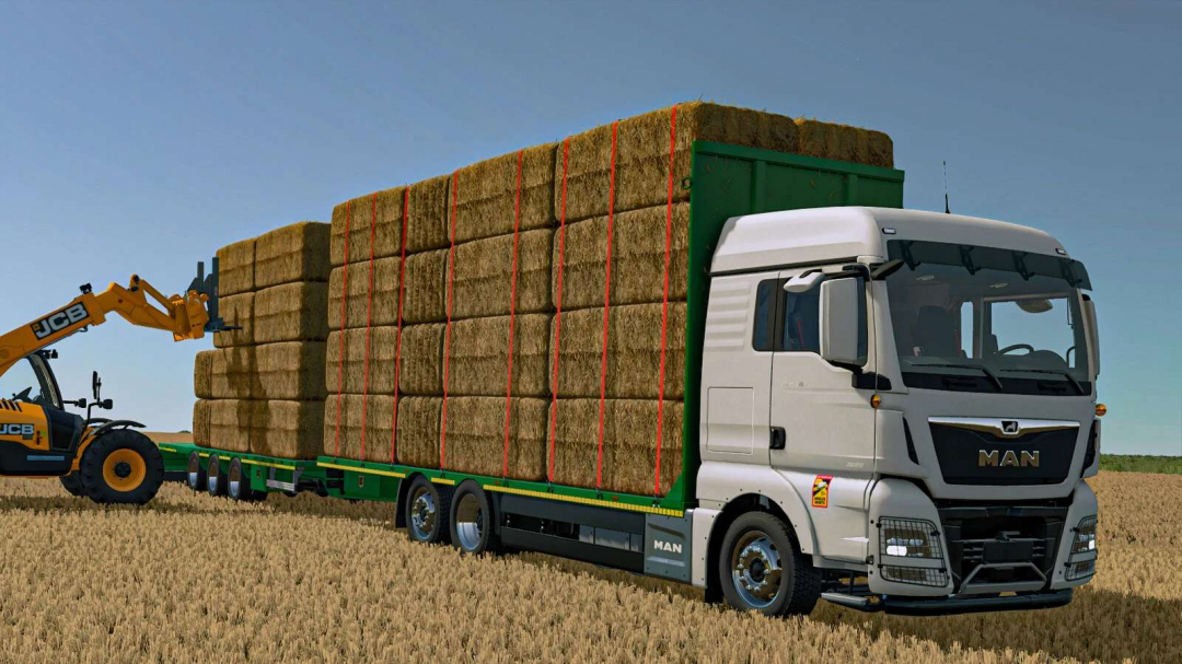 MAN TGX 6×2 Straw Bale v1.0.0.1