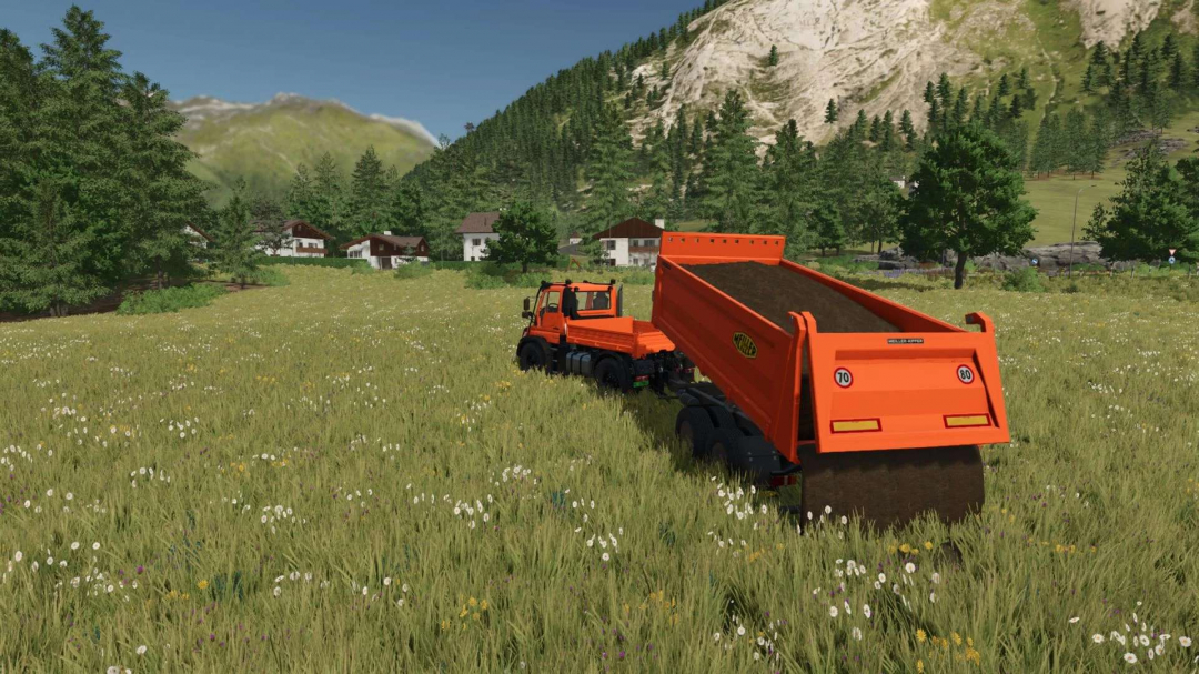 Meiller tandem tipper v1.0