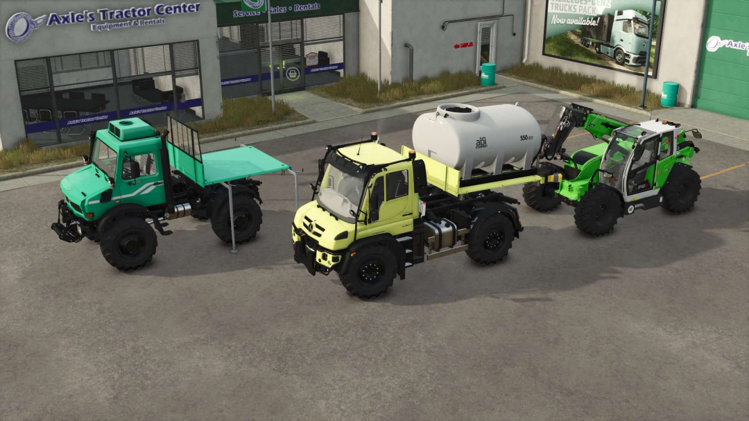 Unimog Beds Pack v1.0