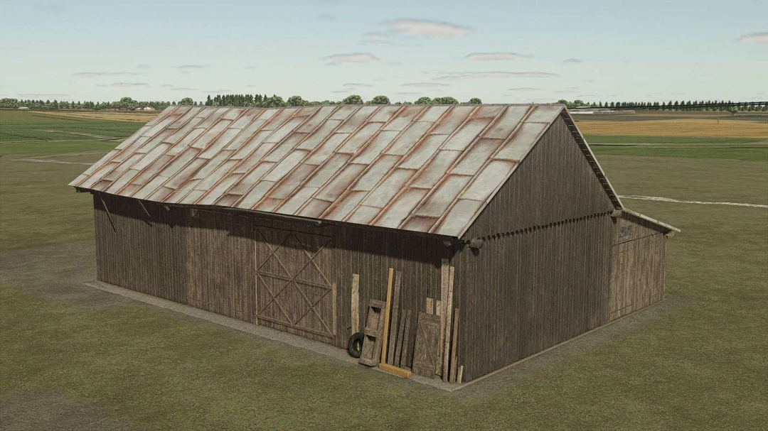 Wood Cow Barn v1.0
