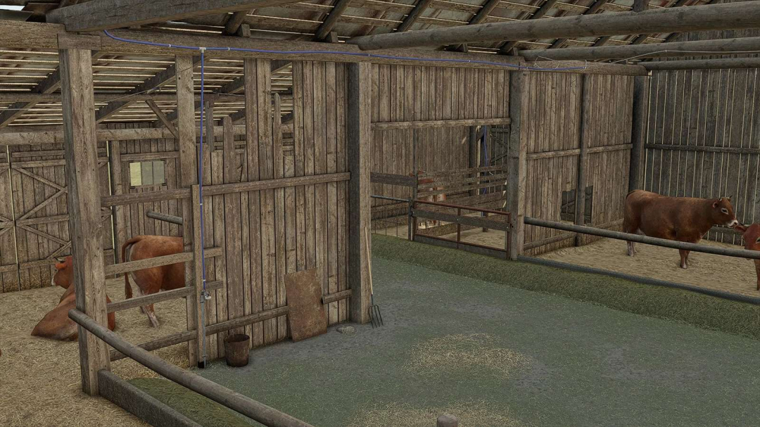 Wood Cow Barn v1.0