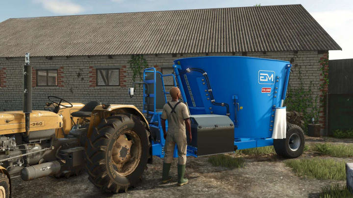 fs25-mods, EuroMilk Rino FX 1000HD/ FXL 1000HD v1.0