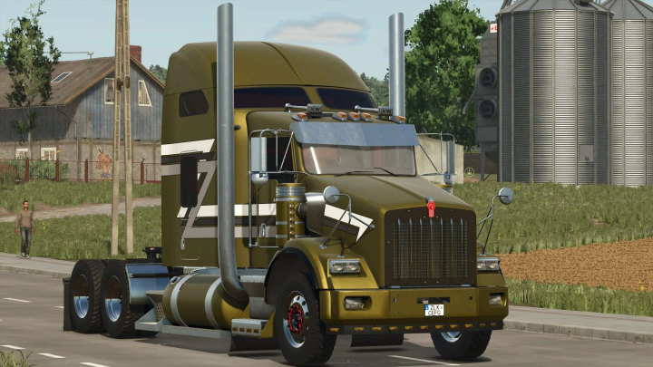 fs25-mods,  Kenworth T800 v1.0