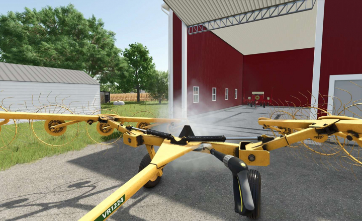 fs25-mods,  Vermeer VR1224 Rake FS25 v1.0