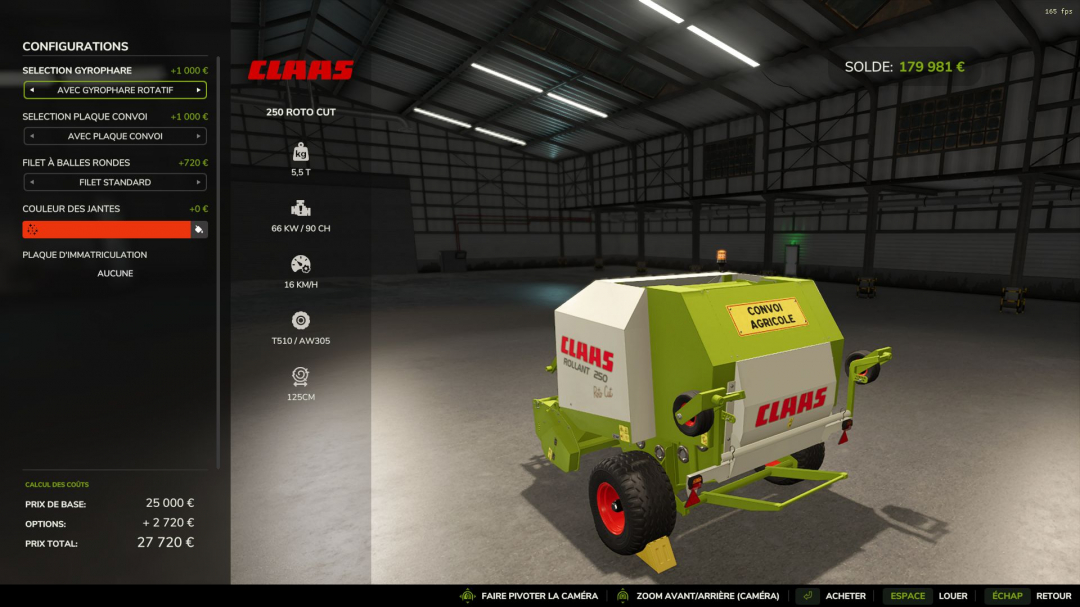 Claas Rollant 250 Roto Cut V1.0