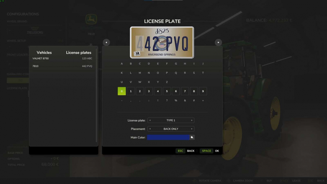 License Plate Manager v1.0