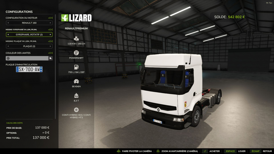 Renault Premium V2.1