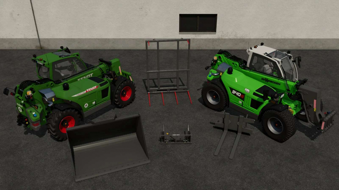 Sennebogen/Fendt Telehandler Pack v1.0