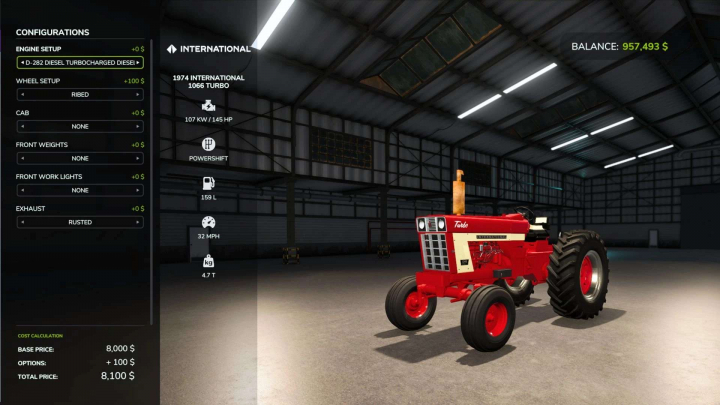 fs25-mods,  1974 International 1066 v1.0.0.4