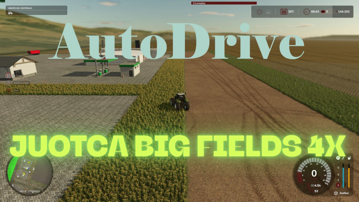 fs25-mods,  AutoDrive Juotca Big Fields 4x v1.0