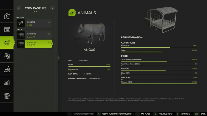 fs25-mods, Enhanced Animal System V1.1