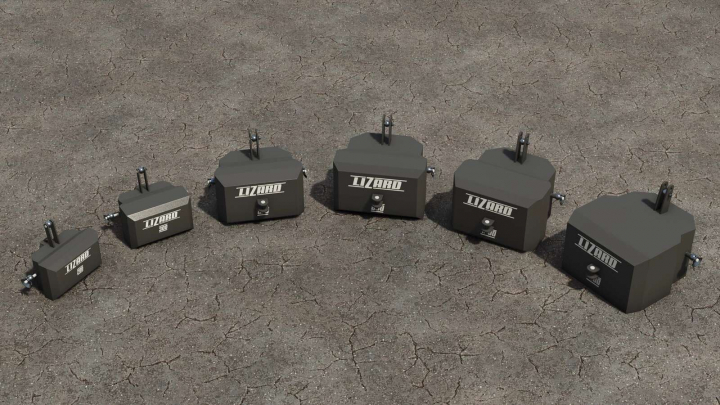 fs25-mods, Lizard Weight Pack v1.0