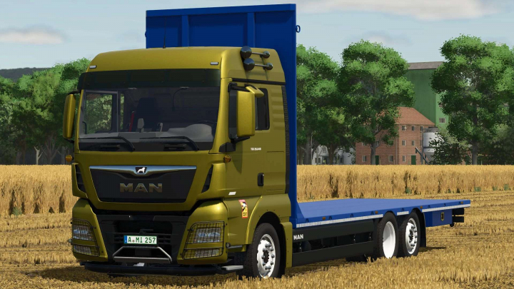 fs25-mods,  MAN TGX Straw Bale Truck v1.0
