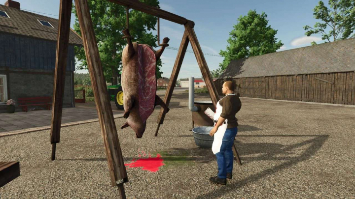 fs25-mods, Pig slaughter decoration v1.0