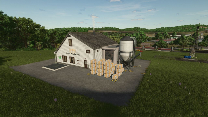 fs25-mods,  Seed Production Factory V1.0