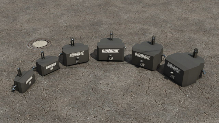 fs25-mods,  Sonarol Weight Pack V1.0