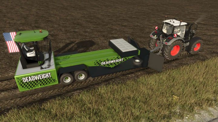 fs25-mods,  Tractor Pulling Sled v1.0