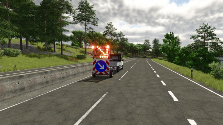 fs25-mods, Traffic Safety Trailer V1.0