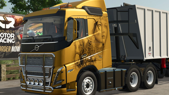 fs25-mods,  Volvo FH16 6×4 V1.0