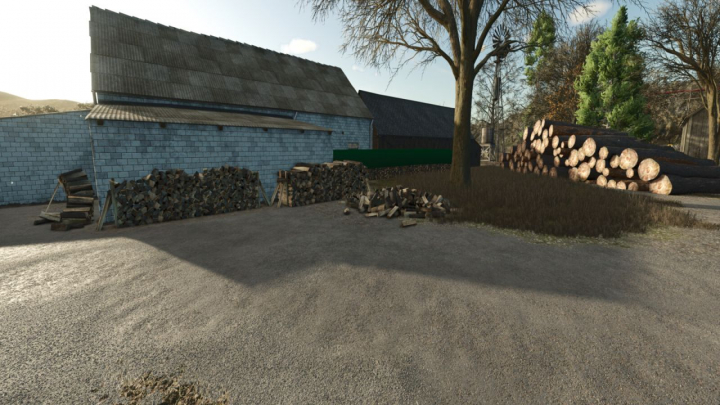 fs25-mods, Wood Decoration Set V1.0