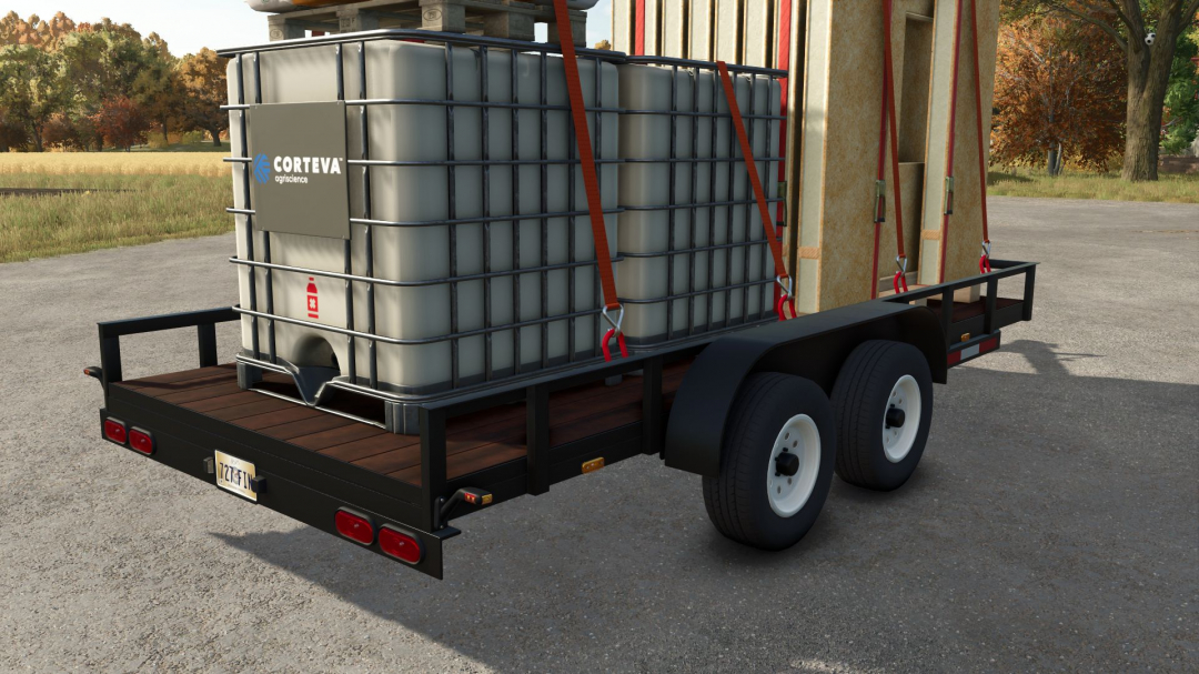 16 Foot Flatbed trailer V1.1