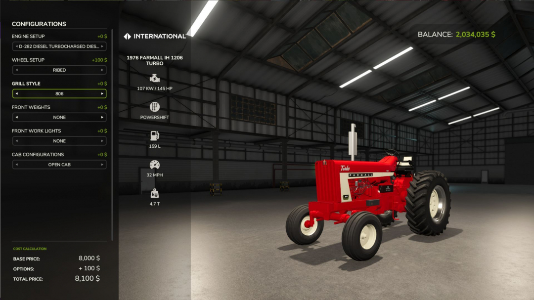 1967 Farmall IH 1206 V1.0.0.5