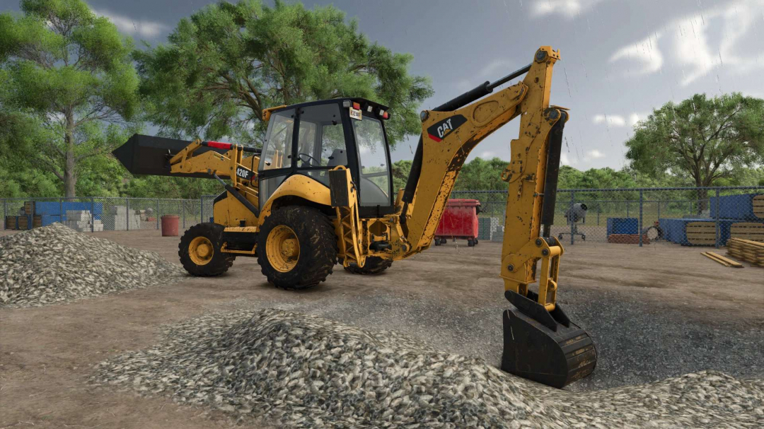 Caterpillar 420FIT Backhoe v1.0