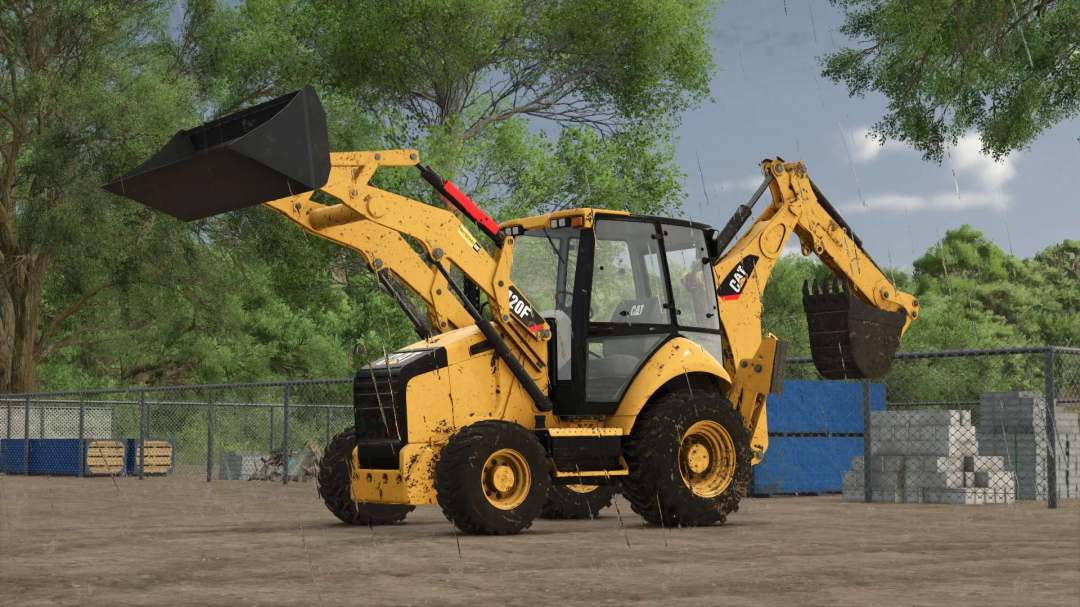 Caterpillar 420FIT Backhoe v1.0