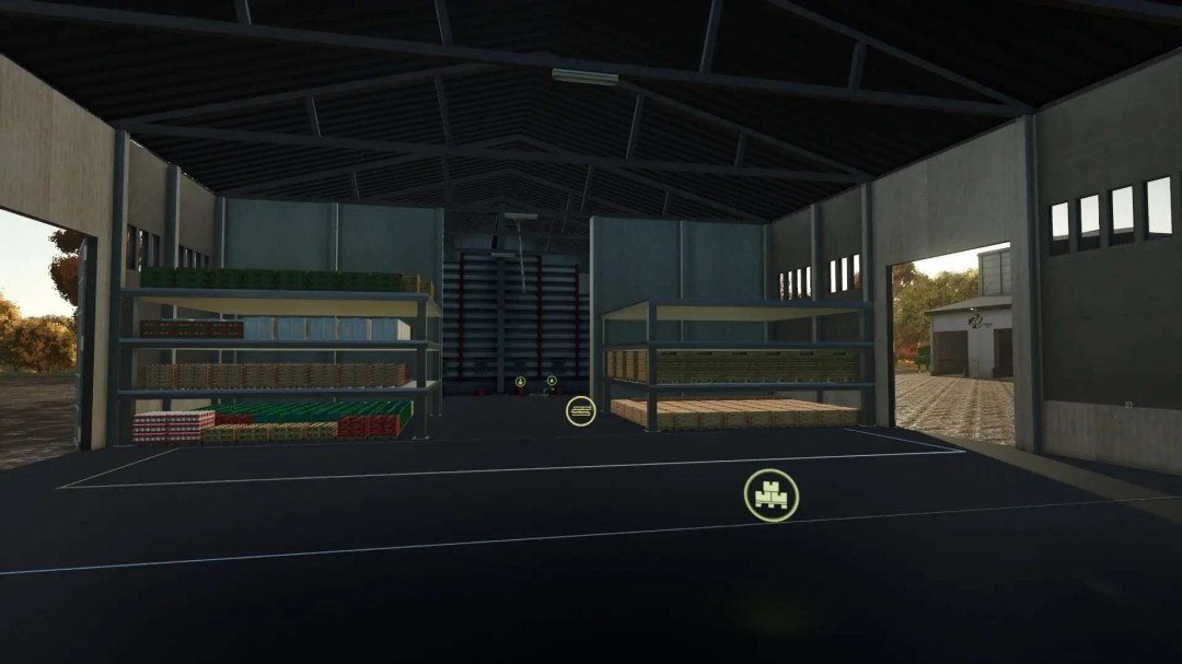 Drive-in distribution center as central unloading point v1.0.0.4