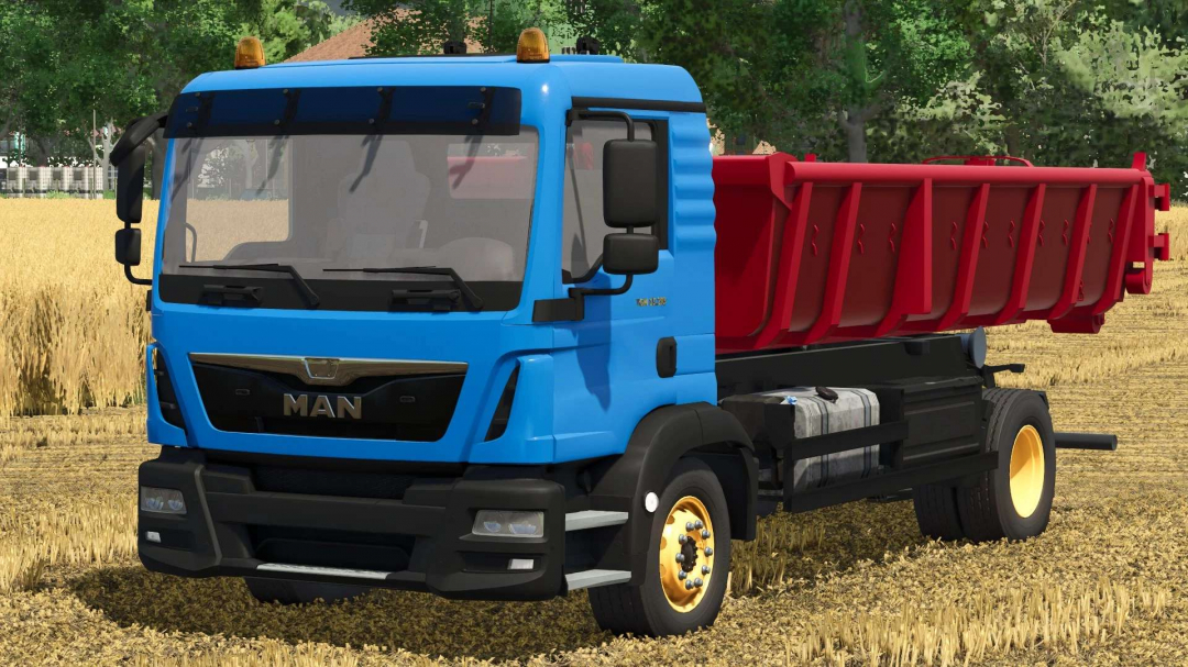 MAN TGM 15.293 IT Runner & Skip Container v1.0