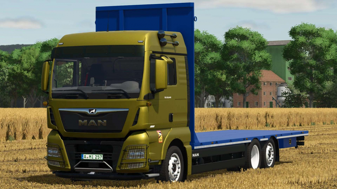 MAN TGX Straw Bale Truck v1.0