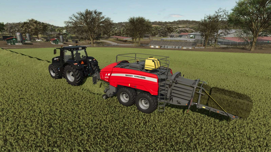 Massey Ferguson 2370 UHD Ultra Baler v1.0