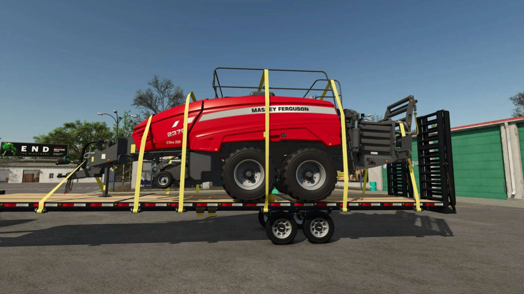 Massey Ferguson 2370 UHD Ultra Baler v1.0