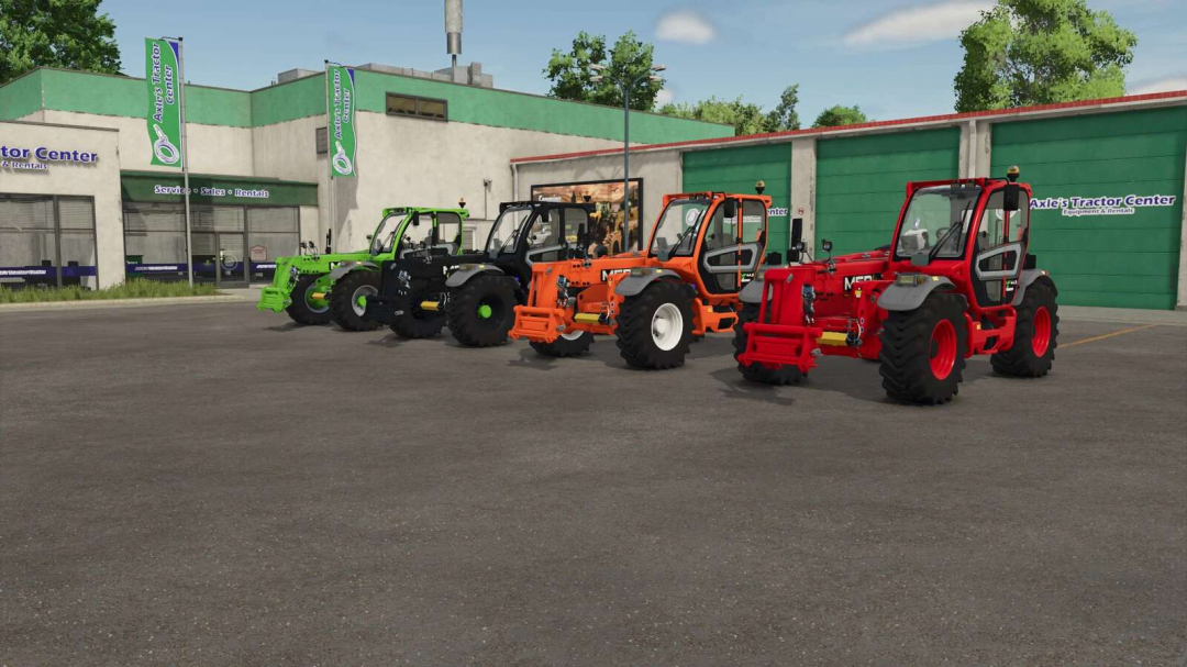 Merlo Multifarmer 44.9CS-170-CVTRONIC v1.0