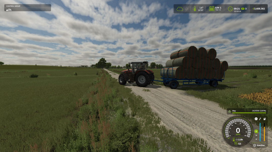Universal Bale Trailer V1.0