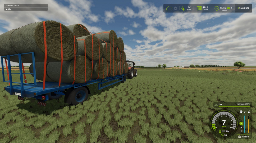Universal Bale Trailer V1.0