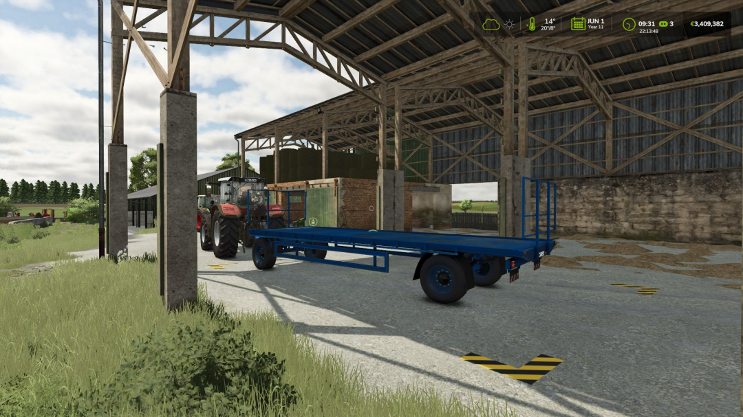 Universal Bale Trailer V1.0