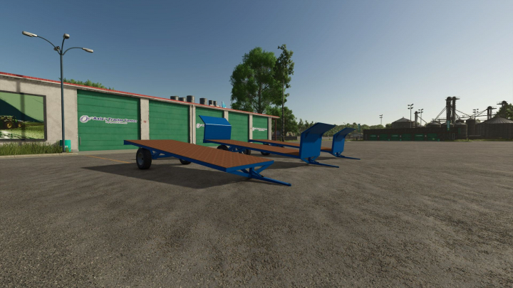 fs25-mods, Artisanal flatbed trailer V1.0