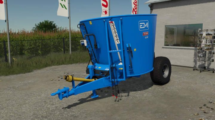 fs25-mods, EuroMilk Rino FX500 Slim V1.0.0.1