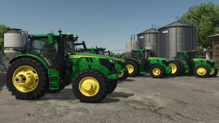 fs25-mods,  John Deere 6R Series Pack V1.0.0.1