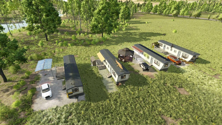 fs25-mods,  Mini Caravan Park v1.0