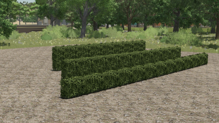 fs25-mods,  Placeable Hedge V1.0